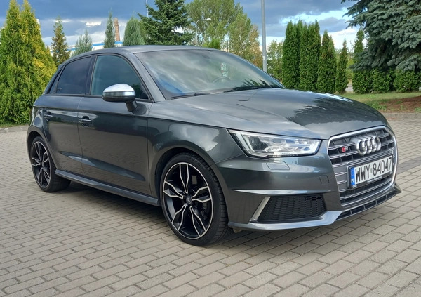 Audi S1 cena 87000 przebieg: 93000, rok produkcji 2014 z Wyszków małe 172